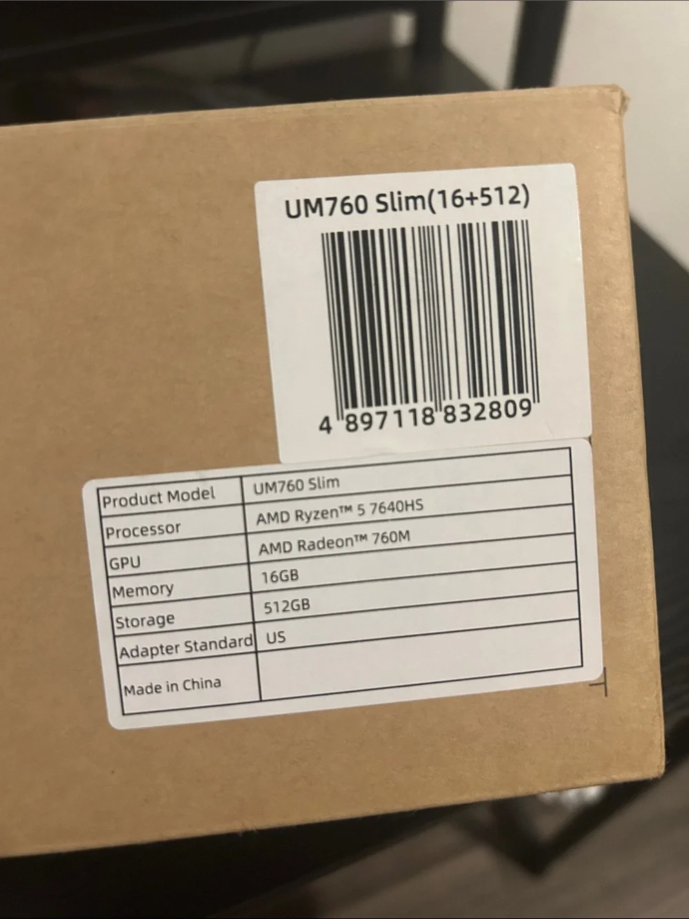 Minisforum parts comes screws